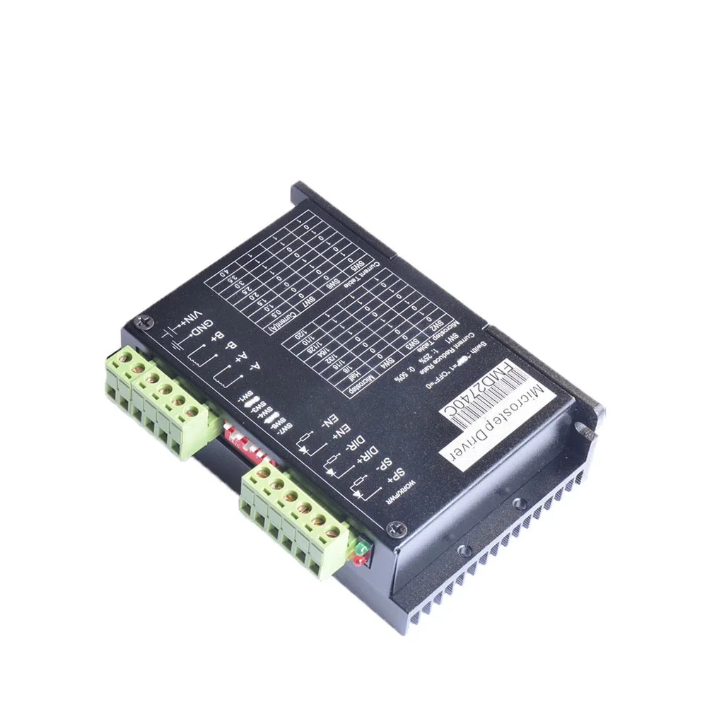 Драйвер шагового двигателя FMD2740C CNC 2-фазный 50 В постоянного тока 4 а 128 микрошаг для