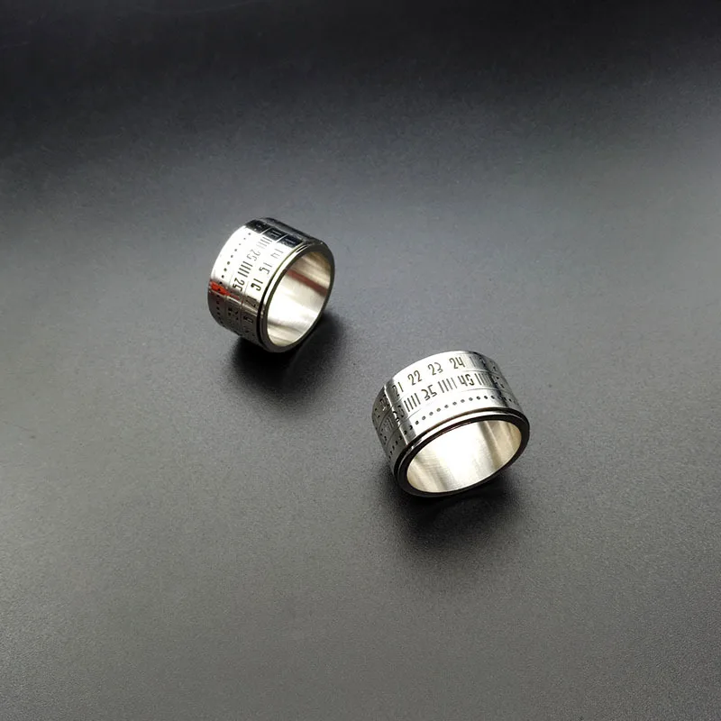 Мужское кольцо из титановой стали Hemiston модное нержавеющей в стиле панк-рок |