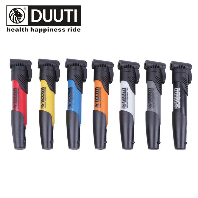 

DUUTI Mini Portable High-strength Plastic Bicycle Air Pump Bike Tire Inflator Super Light Accessories MTB Road Bike Cycling Pump