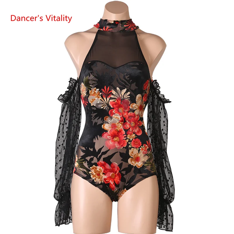 Оптовая продажа современная одежда топы для бальных танцев Женская юбка