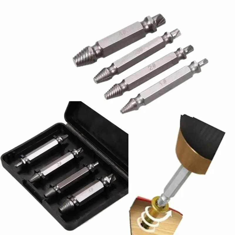 

Bolt Bits Damaged Screw Extractor Wide Application Woodworking Supplies