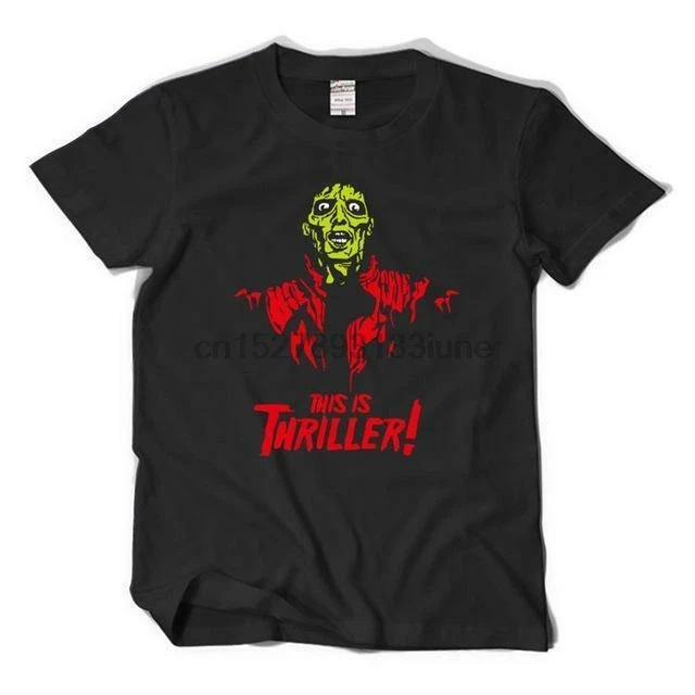 Майкл Джексон Thriller футболка | Мужская одежда
