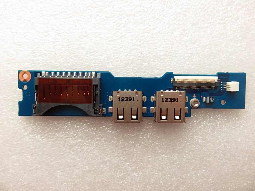Оригинальное для Samsung NP540U3C NP530U3C 530U3B 532U3C 535U3C 532U3X BA92 09691A Плата usb кард ридер