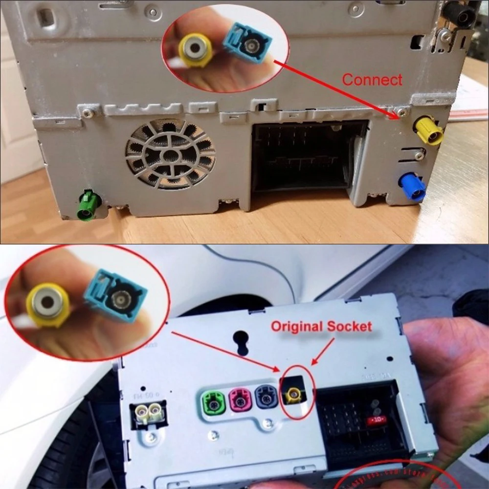 Автомобильный адаптер для камеры заднего вида RCA кабель Volvo S40 S60 S80 V40 V50 V70 XC60 XC70 XC90