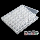 1056112 ячеек пластиковая коробка для хранения наклеек наборы воронок для алмазной живописи аксессуары для вышивки контейнер для инструментов коробка для шитья