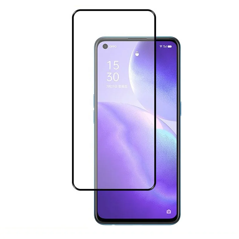 

Закаленное стекло для OPPO Reno 5 5G Reno 5Z 5F 5K 5 Lite, Защитная пленка для экрана OPPO Reno5 Z F K, полное покрытие, черная рамка, стеклянная пленка