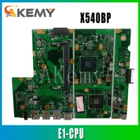 akemy for asus x540bp x540b laotop mainboard x540bp motherboard with e1e2 cpu