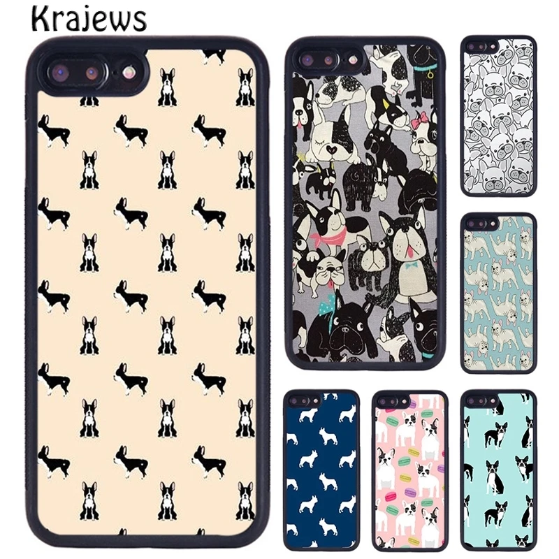 Krajews Masked Frenchie French Bulldog Puppy Phone Case Cover For iPhone 5 6s 7 8 plus X XR XS 11 12 13 pro max Samsung S9 S10 | Мобильные