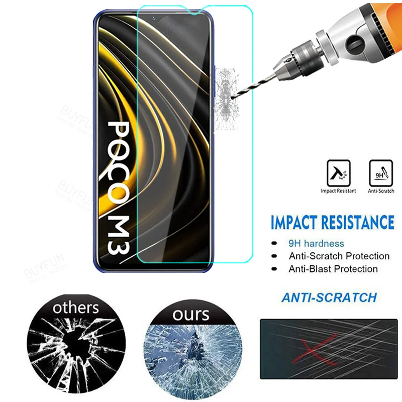 poco m3 case 3pcs tempered glass for xiaomi poko pocco poco x3 x 3 nfc m3 pro 5g protectors film pocox3 pocom3 protective glass