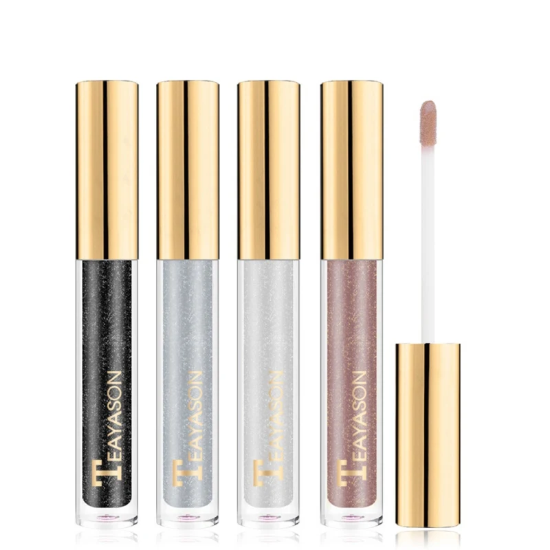 8 Colors Shiny Liquid Eyeshadow Liquid Eye Shadow Makeup Highlight Shimmer Eye Make Up Eye Cosmetic