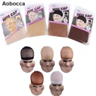 Шапочка для парика, сетка для волос для плетения, сетка для парика, стрейч, парик на сетке, шапочка для изготовления париков свободного размера, 10 шт.