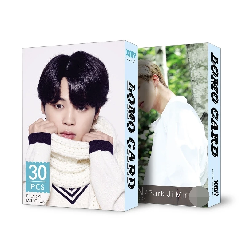 30 шт./компл. Мода Kpop bangtan boys Фотокарта JUNGKOOK в Цзиминь фотоальбом lomo карта Плакат kpop bangtan boys расходные материалы