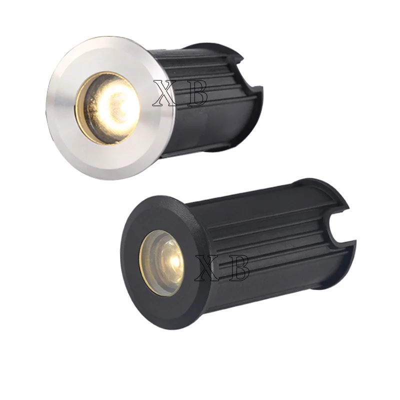 

New style 1W 3W LED Underground light IP68 Waterproof Outdoor Recessed Deck Light Garden Lamp Sidewalk Lighting 42/52/62MM