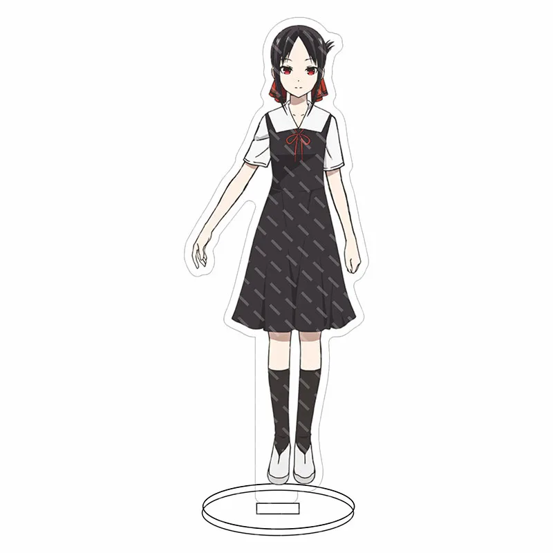 Kaguya-sama: Love is War акриловая подставка для фигурок модель плейт холдер топпер аниме Tensai tachi no Renai Zunousen Miyuki Chika Ai on.