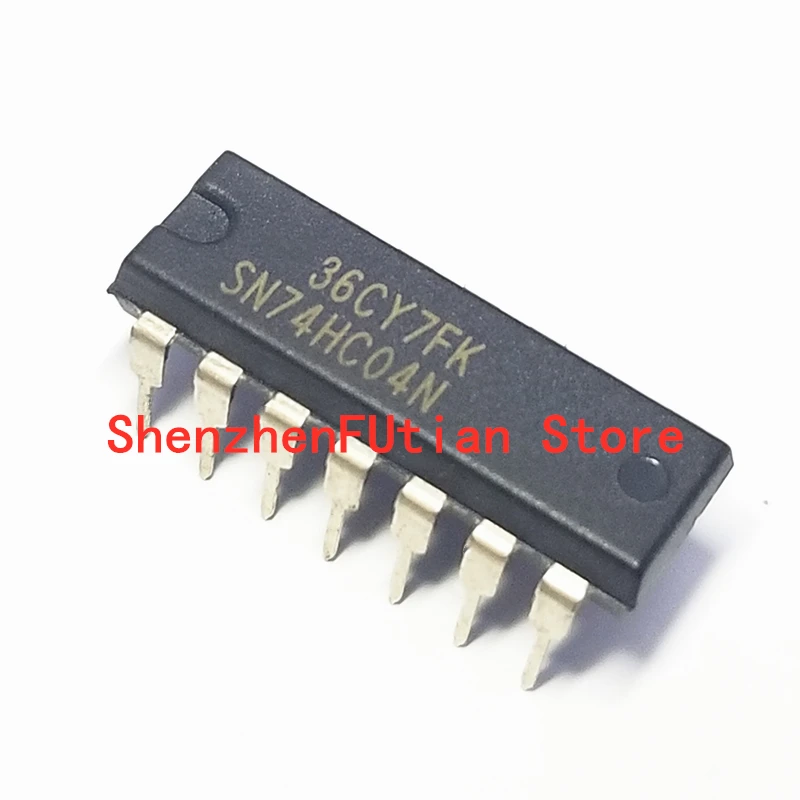 10 шт. SN74HC04N DIP14 SN74HC04 74HC04N DIP 74HC04 новые оригинальные Фотоэлементы