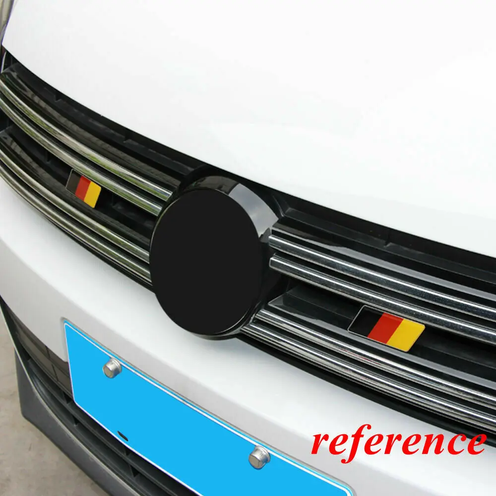 

2pcs Canada Canadian Flag Car Front Grille Grill Emblem Badge Decals Sticker