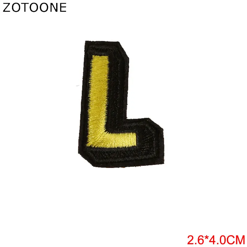 1 шт. термоклейкие нашивки ZOTOONE с надписью и логотипом для одежды наклейки сделай