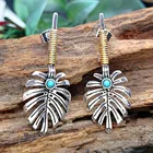 Винтажные серьги в стиле бохо для женщин, подвесные ювелирные изделия, женские серьги, романтичные Свадебные и Помолвочные украшения для девушек