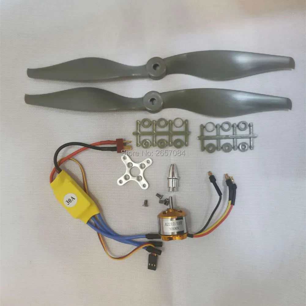 A2212 2212 930Kv бесщеточный двигатель 30A ESC Мотор крепление 1060 пропеллер MG90 9G микро