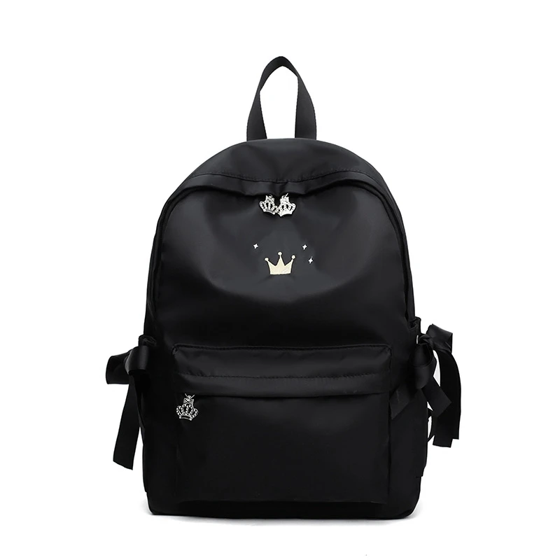 Модные женские туфли рюкзак сумка тоут нейлоновый женский для колледжа в