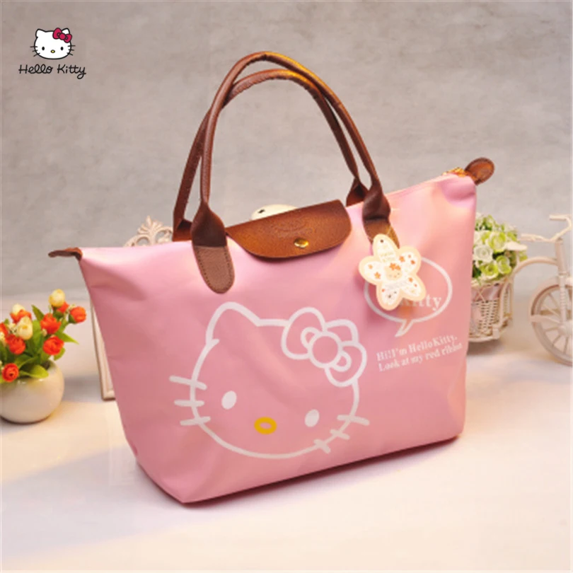 2019 новый HELLO KITTY мода портативная женская сумка милый мультфильм большой емкости