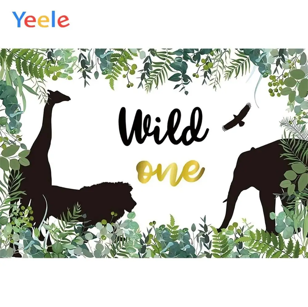 Yeele Safari Wild One на заказ портретный День Рождения украшения фотографические фоны фотографии фоны для фотостудии