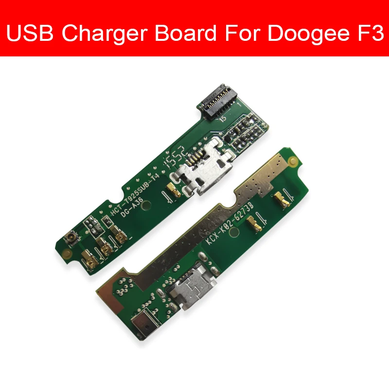 Плата подключения микрофона и зарядного устройства USB Для Doogee F3 модуль порта Usb