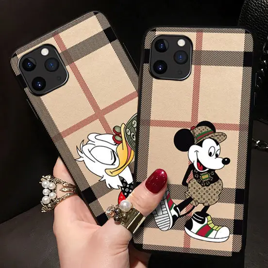 

New 2021 Disney Mickey for iPhone 7/8 plus xr xs max 11/12pro max 12mini kawayi coupe phone case
