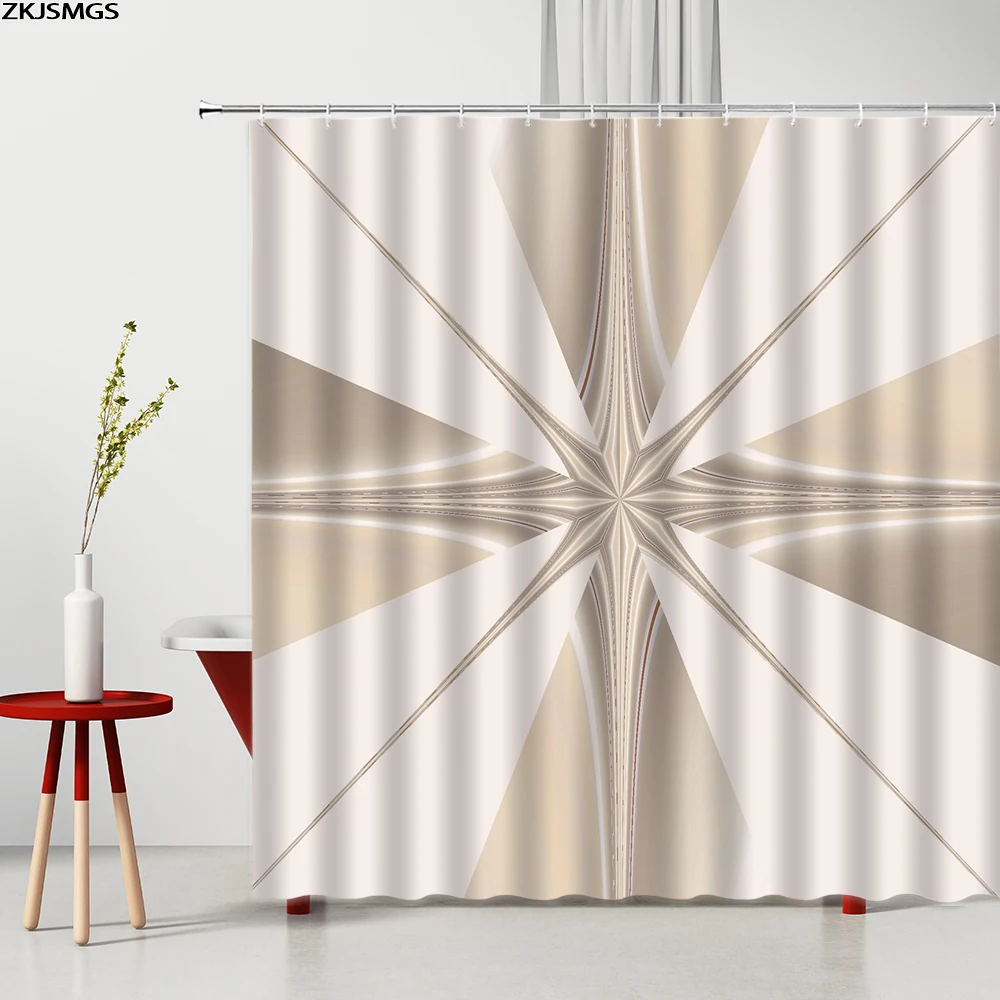 Набор штор для душа с геометрическим узором богемные коврики ванной коврик