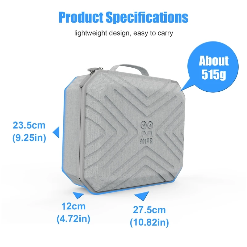 

Portable Travel EVA Storage Bag Protective Case Carrying Box Cover Suitcase for -Oculus Quest 2 Virtual Reality System Accessori
