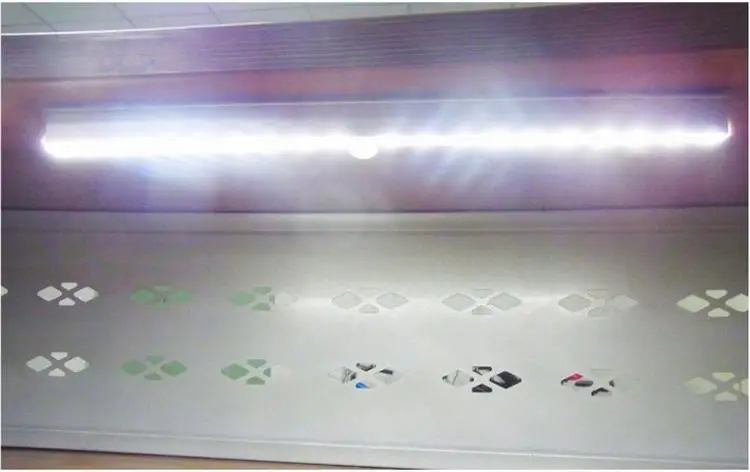 20 светодиодный светильник в шкаф PIR датчик движения ночник лампа для выдвижного