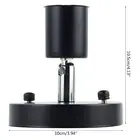 Держатель лампы Newesoutorry E27, современные настенные светильники, бра с вращением на 180 градусов, украшение для бара, ресторана, дома