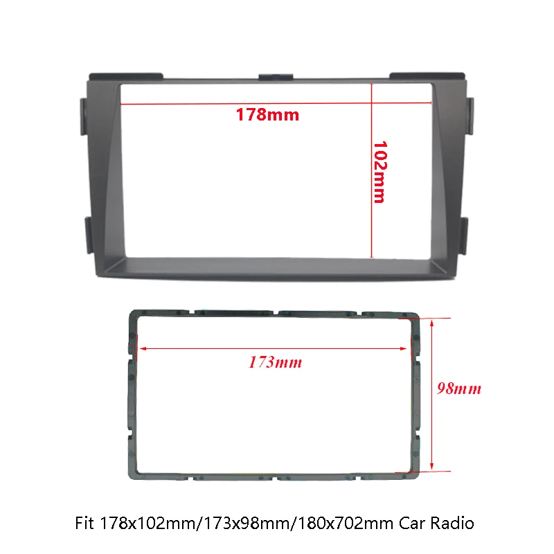 Радиоприемник автомобильный 11-069 радиоприемник с объемной отделкой рама для HYUNDAI