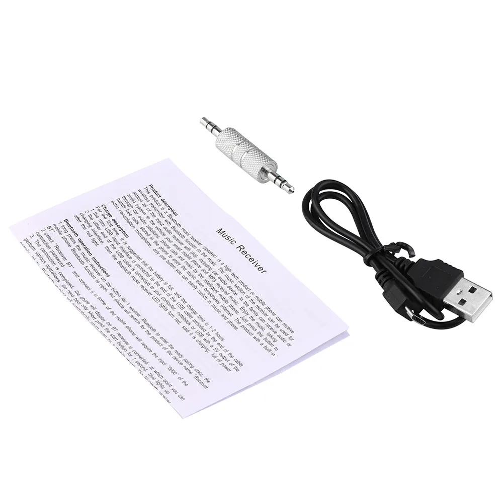 Автомобильный музыкальный аудио Bluetooth-приемник адаптер беспроводной