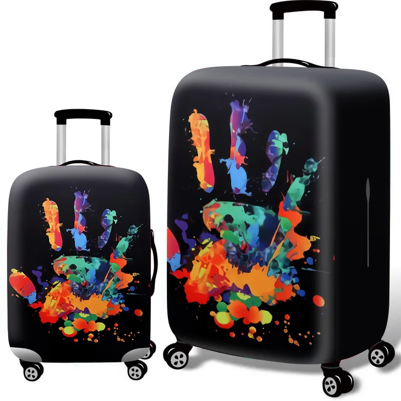 Travel luggage Suitcase Protective Cover Trolley luggage Bag Cover Men Women Thick Elastic Travel Case Cover Travel Accessories - Цвет: 4