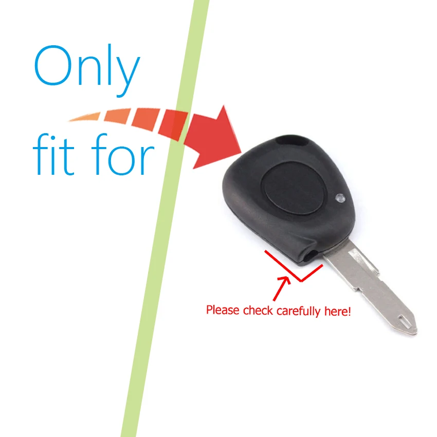 Моющийся силиконовый чехол для автомобильного ключа с 1 кнопкой накладка Renault Megane