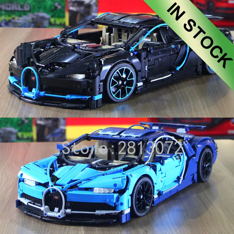 20086 Supercar Bugattis синий \ красный \ черный Technic 42083 3625 шт Chiron модель автомобиля строительные блоки кирпичи игрушки