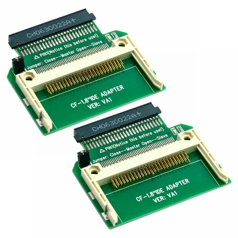 2X Cf Merory карта компактная вспышка до 50Pin 1 8 дюймовый Ide жесткий диск Ssd адаптер |