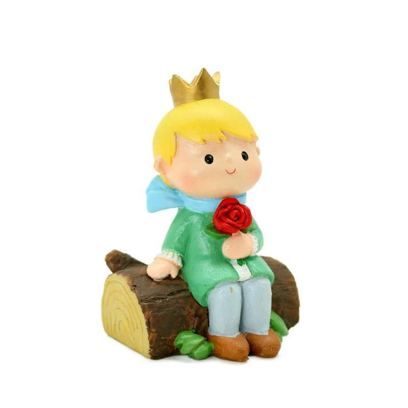 

Garden Decoration Outdoor Cartoon Resin Prince Looking At The Sunset Ornaments Miniature Ornaments Home Miniature Ornaments