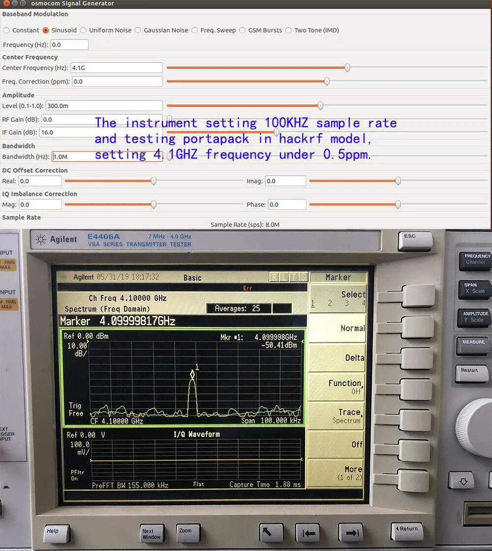 Портативный пакет + HackRF One SDR чехол антенна 0.5PPM TXCO GPS симулятор|Осциллографы| |
