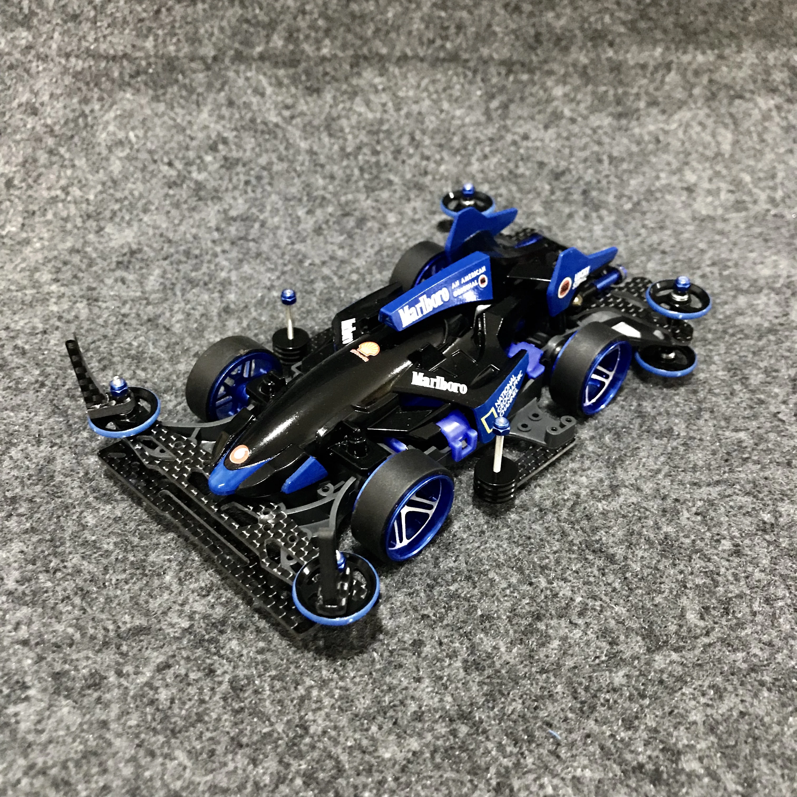 Tamiya стрельба Proud Star 18641 с модифицированными запасными частями набор 1/32 мини 4WD