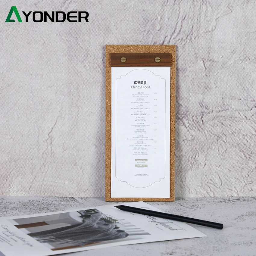 1 шт. деревянная подставка-держатель для меню | Дом и сад