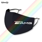 2021, модная маска с логотипом Amg, моющаяся, дышащая, многоразовая, водонепроницаемая и Пыленепроницаемая, из полиэстера