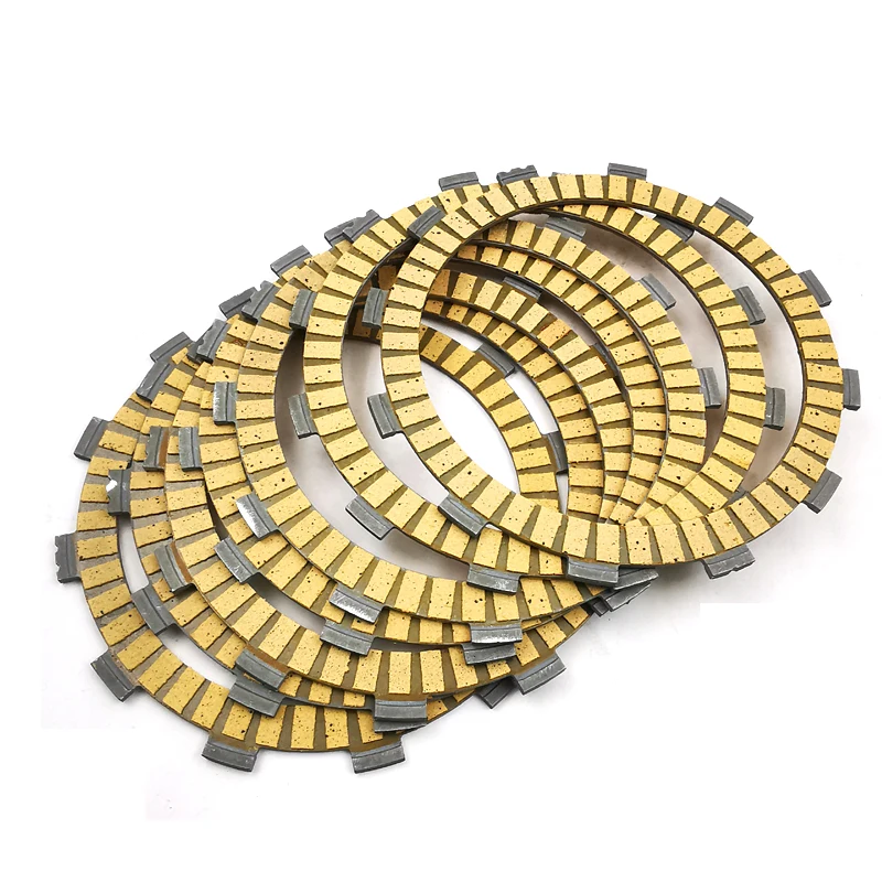 

Motorcycle Friction Clutch Plates Disc For YAMAHA XVS650 V-Star/Drag Star FZ-07 MT-07 XSR700 FZ8 WR250Z YZ250