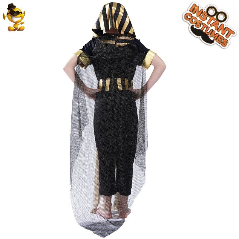 Костюм фараона для мальчиков Египетский наряд Хэллоуина маскарадный костюм