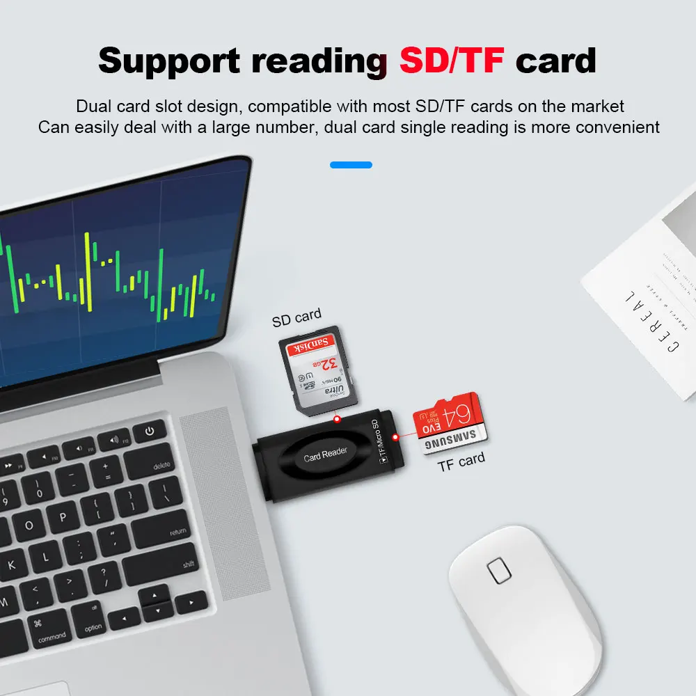 Rocketek usb 3 0 multi Smart считыватель карт памяти OTG Тип c адаптер мини кардридер для микро