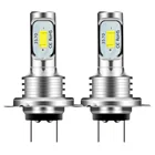 2 x светодиодные лампы h7, комплект светодиодных фар 80 Вт, 6000 лм, лампы ближнего и дальнего света K, белые, IP68, водонепроницаемые автомобильные фонари h7, авто