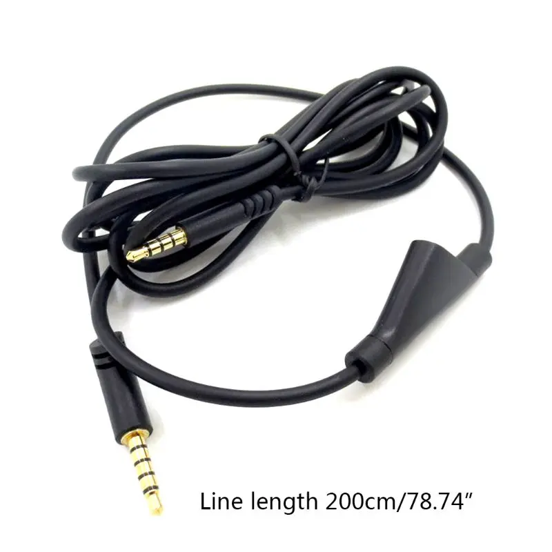 

Replacement Earphone Cable with Volume Control for astro A10 A40 Gaming Headsets Accessories