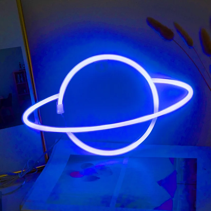 Ночная лампа латексная трубка маленький светильник освещение декор на