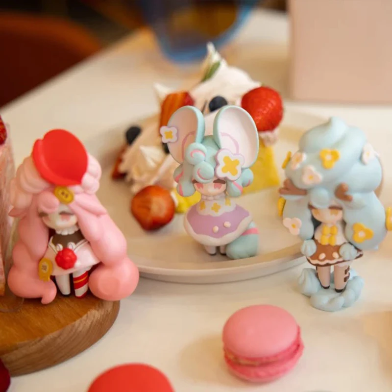 Memelo-Caja de Sorpresa de acci&oacute;n de mu&ntilde;eca, Caja de Sorpresa de juguete de Sweet Kingdom, bolso ciego de adivinaci&oacute;n, Caja de juguete para ni&ntilde;a, regalo de cumplea&ntilde;os, figuras de escritorio-5